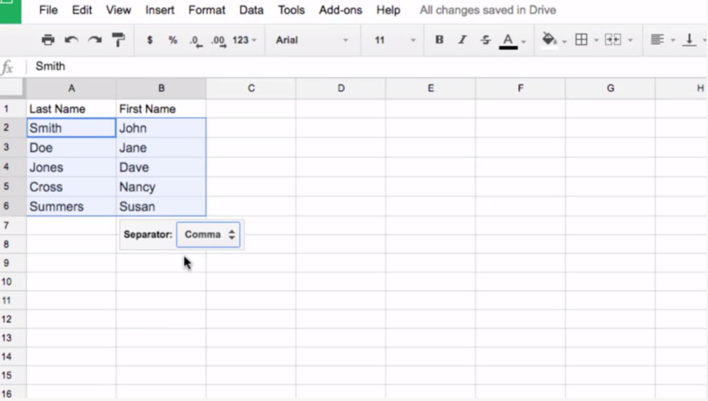 How To Split Text Into Columns In Google Sheets BetterCloud Monitor