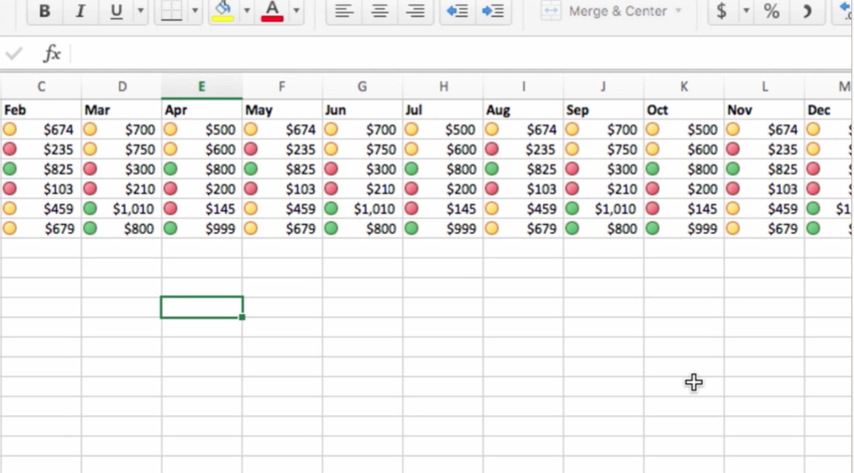 Excel conditional formatting iconsets BetterCloud