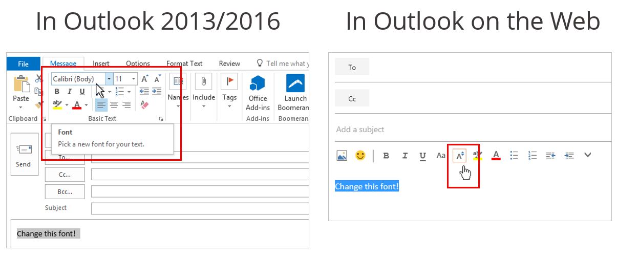 How To Change The From In Outlook 2016 Copaxdx