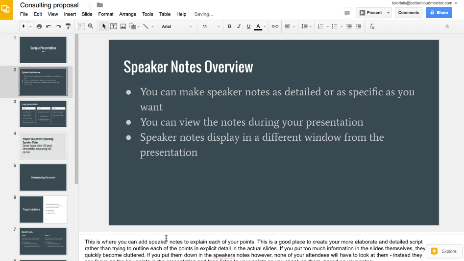 How To Use Speaker Notes In Google Slides BetterCloud